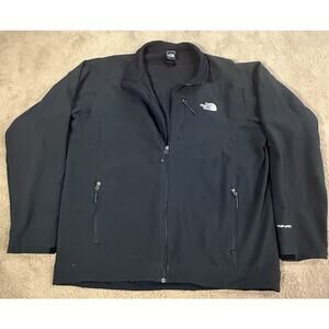 The North Face Jacket Mens APEX Jacket Size XXL Black Lined Waterproof Stretch